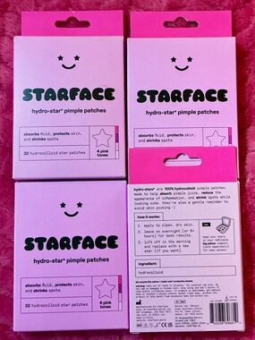 Starface Hydro-Star Pimple Patches — Pink